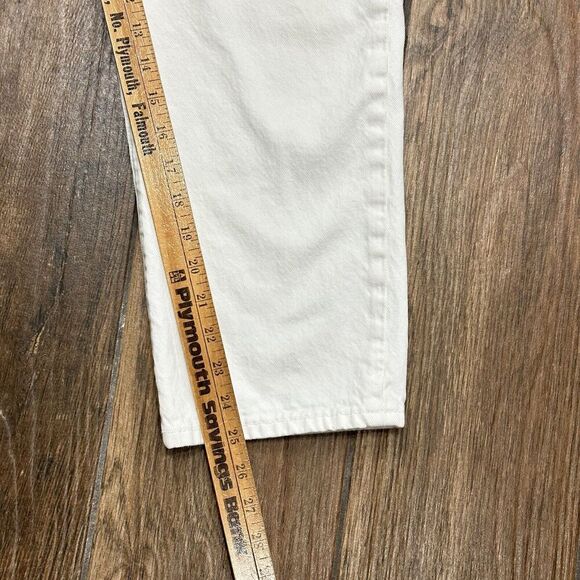 Lucky Brand Boyfriend Overall Jeans Size L Cotton Cone Denim Boho Festival* - Picture 14 of 16